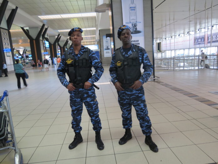 OR Tambo Airport security
