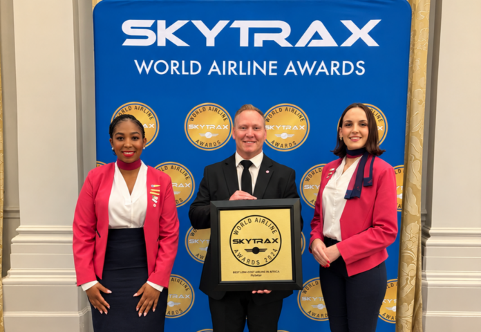 FlySafair named Best Low-Cost Airline in Africa at the 2026 World Airline Awards